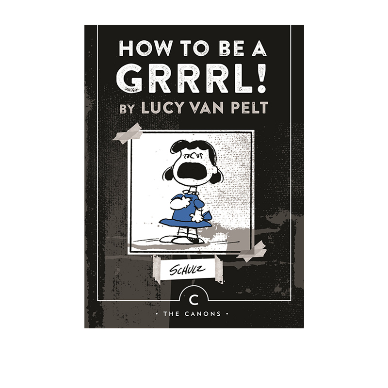 史努比漫画精选 Peanuts Guide to Life 系列 How to be a Grrrl 花生连环漫画 女孩篇 儿童卡通动画故事书 查尔斯 舒尔茨英文原版