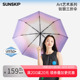 SUNSKIP霓虹钛银防晒伞防紫外线伞便携晴雨用遮阳伞