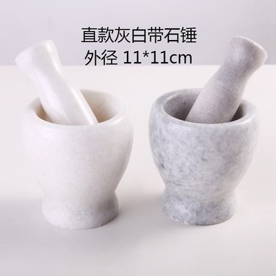 石雕石头蒜碗蒜臼子研磨器捣蒜器e蒜窑子捣蒜工具.厨房用品