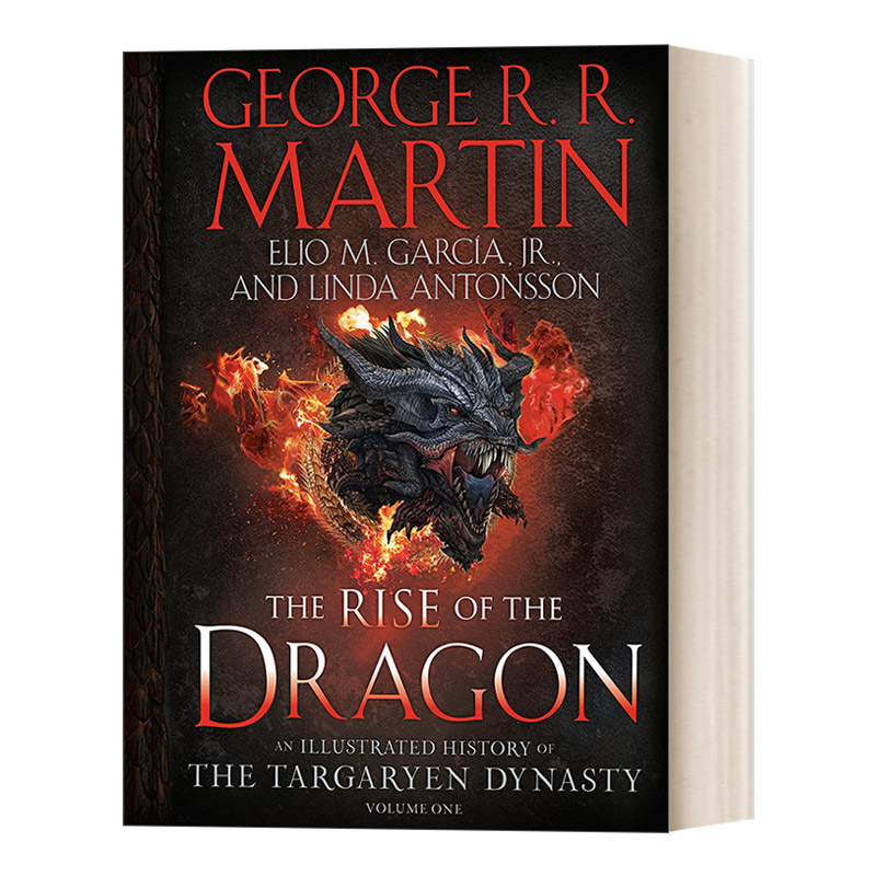英文原版 The Rise of the Dragon  Volume One The Targaryen Dynasty 龙之家族 塔格利安家族图解历史 权力的游戏前传 英文版