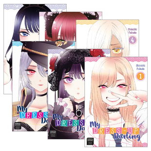 英文原版 My Dress-Up Darling 更衣人偶坠入爱河6册 漫画 英文版 进口英语原版书籍