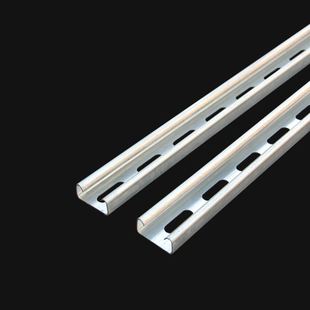 吊顶龙骨可定制烤漆 1.5y热镀锌光伏支架 c型钢无孔41