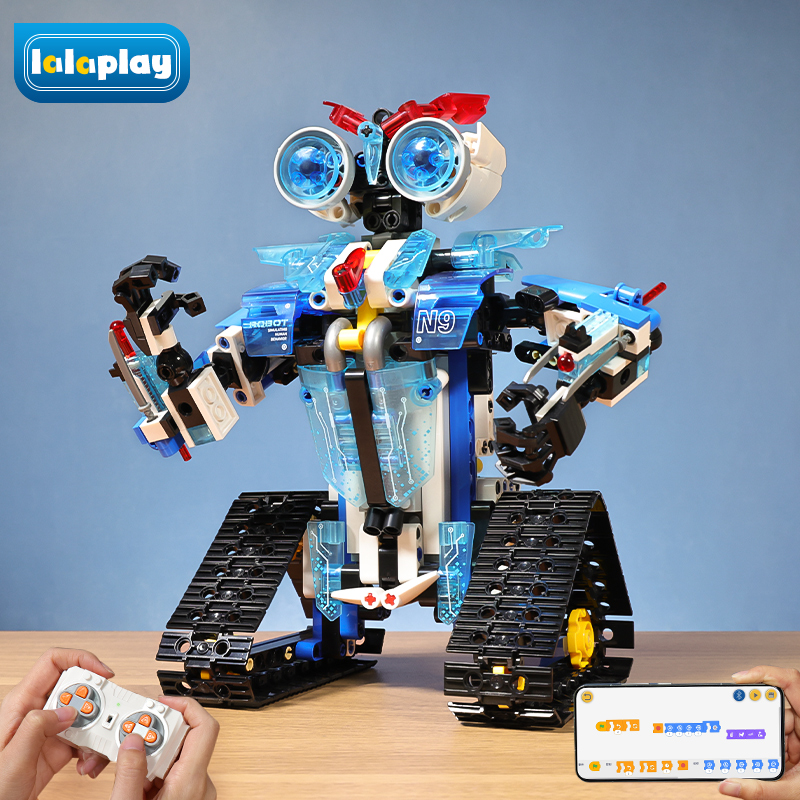 儿童编程机器人积木益智拼装玩具男孩