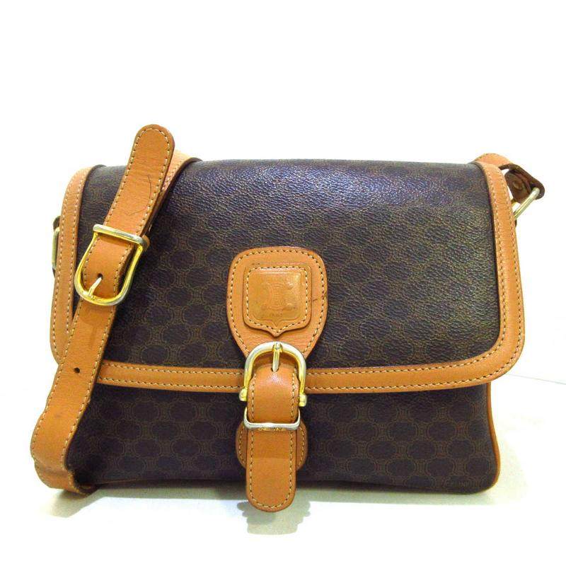 中古celine思琳85新老花系列单肩包35681718brandearzg