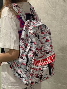 hellokitty书包小初高中女生大学生双肩背包可爱凯蒂猫高颜值小众