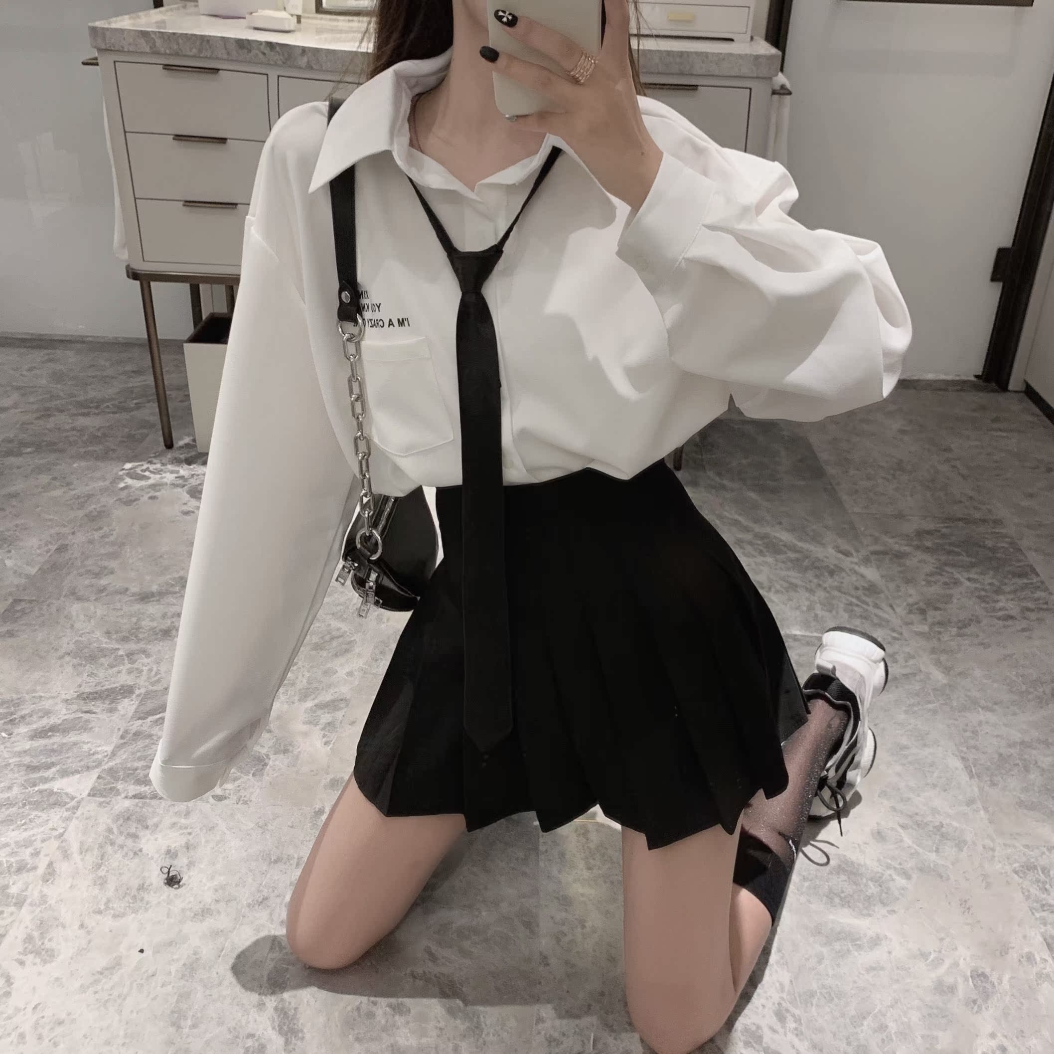 jk制服裙正版学院风学生装制服女装日系格裙软妹萝莉套装春秋不良