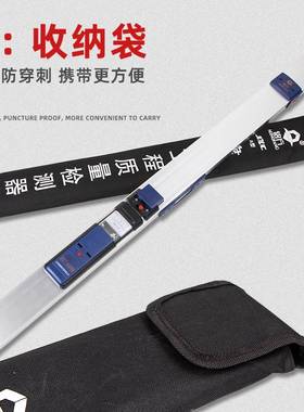 1米靠尺指针水平尺垂直度测量仪高精度铝合金一米工程质量检测尺m