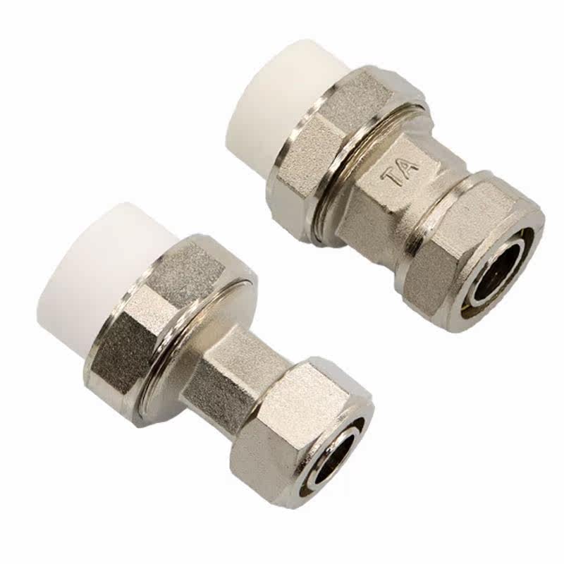 鑫万瑞铝塑管转ppr接头铜配件管道转换接头ppr管铝塑管配件接头