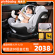 pinkbaby宙斯-S儿童安全座椅0-7-12岁婴儿宝宝汽车载用i-size满阶