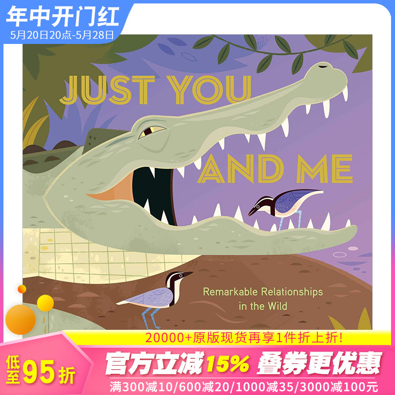 【现货】【XJ】只有你和我Just You and Me 4-8岁少儿自然环境科学启蒙早教绘本 英文原版 Jennifer Ward 图书