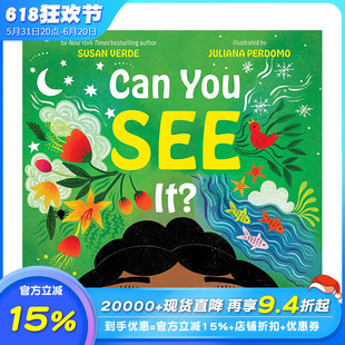 【现货】英文原版 你能看见吗？Sensing Your World:Can You See It? 感受世界感官探索 精装艺术插画绘本 3岁+儿童英语进口图书