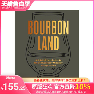 【预售】波旁威士忌 詹姆斯?比尔德奖得主Edward Lee Bourbon Land 原版英文餐饮生活美食 正版进口书
