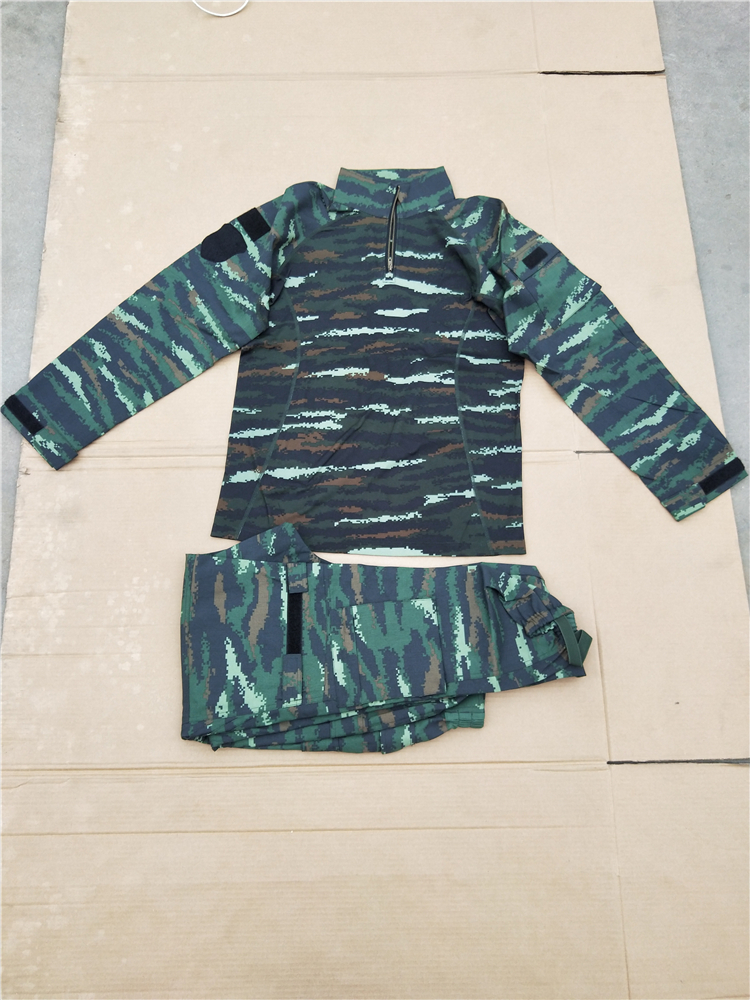 一折虎斑迷彩服 正品