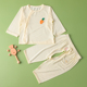 婴儿夏季薄款分体套装冰丝莫代尔3-6-9-12个月春夏秋宝宝空调衣服