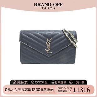 中古圣罗兰女包A级95新chain wallet斜挎包高级感时尚BRANDOFF