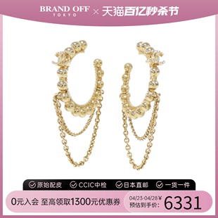 中古CHANEL香奈儿A级95新 earrings耳环AB7787休闲时尚BRANDOFF