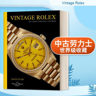 英文原版 精装 Vintage Rolex 中古劳力士 世界级收藏 时尚腕表手表 英文版 进口英语原版书籍