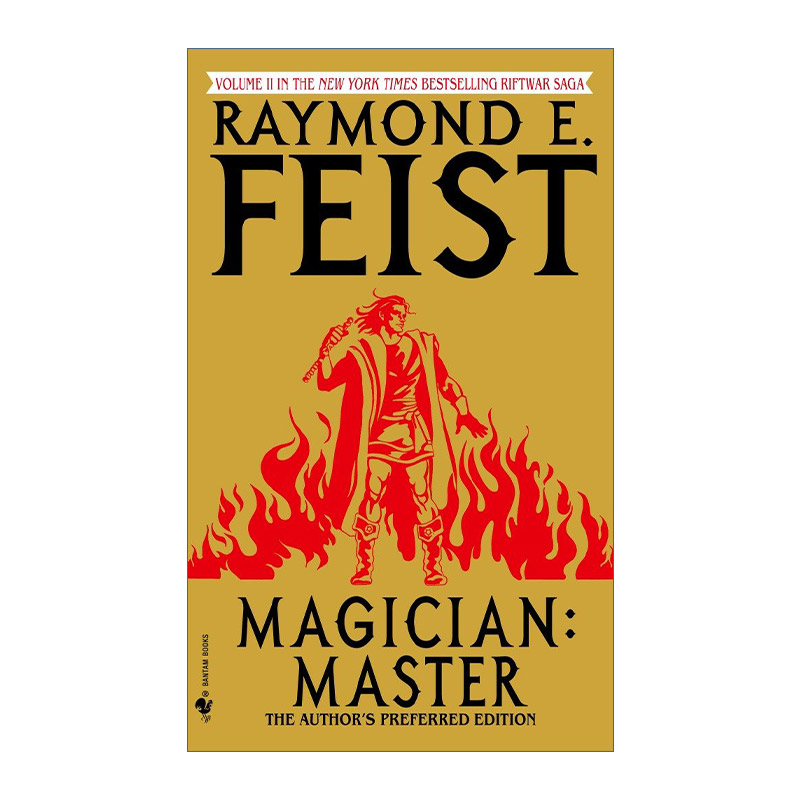 英文原版 Magician Master 魔法师的大师 魔法圣战系列2 时空裂隙之战 奇幻小说 Raymond E. Feist 英文版 进口英语原版书籍