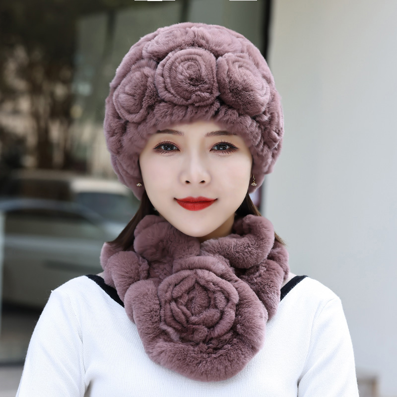 8帽子女堆堆帽新款女士中年时尚薄款月子帽冬季秋冬2021年爆款洋气已