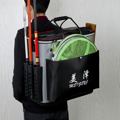 桶鱼桶钓鱼桶鱼箱加厚活鱼箱水桶渔具鱼护l双肩背拉杆钓箱装多功