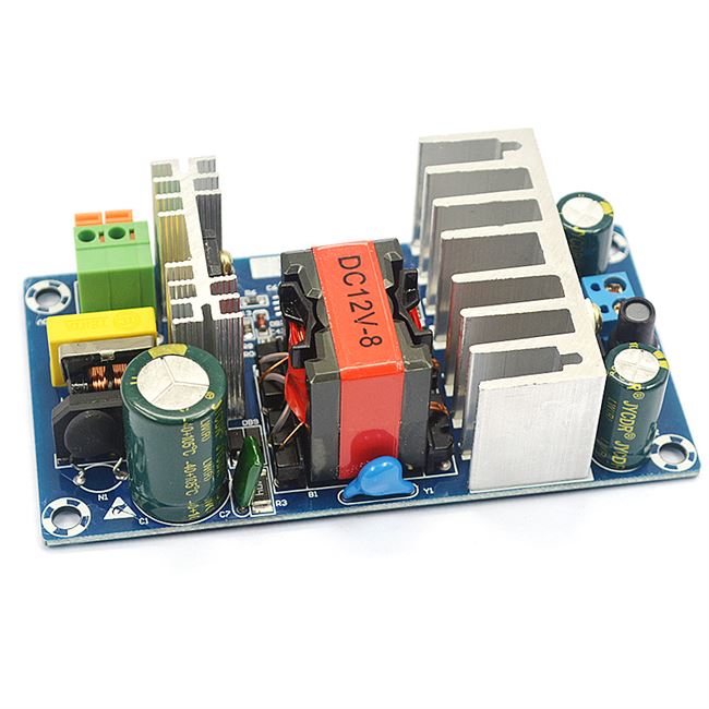 ps12v大功率开关电源板降压稳压模块 ac-dc电源模块12v8a裸板模块