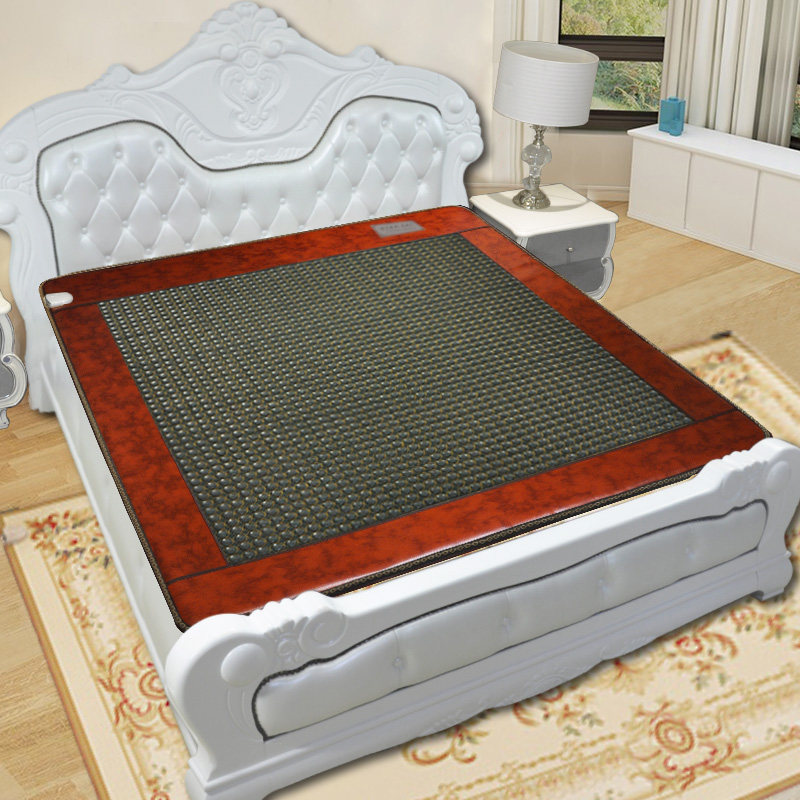 玉缘康锗b石托玛琳电热炕垫理疗磁疗家用保健双温双控加热玉石床