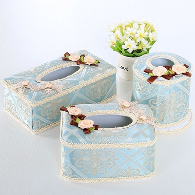 纸巾盒欧式布图片