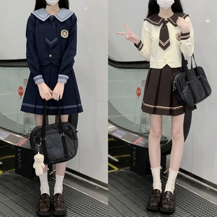 【星耀】星屿星愿jk制服长短袖水手服箱裙甜美套装气质少女学院风