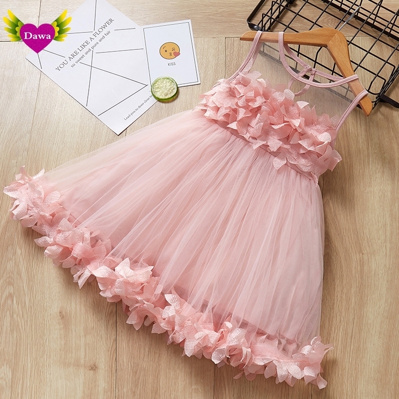 Baby Girls Birthday Party Tutu Dress Summer Clothes For Kids