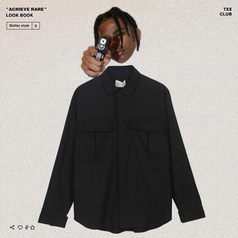 fogfearofgod6th第六季主线高街宽松衬衣jerry同款长袖衬衫男