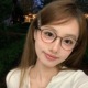 韩版超轻TR90椭圆框网红复古茶色女小脸素颜神器防蓝光眼镜配度数