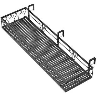 铁艺窗台窗沿花架挂式阳台栏杆置物架室内悬挂窗户防盗窗花盆挂架