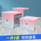 生日蛋糕盒全透明包装盒6 8 10寸12双三层加高烘焙蛋糕盒子礼盒