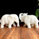 白玉大象摆件动物创意客厅办公室玄关现代装饰吸水象天然玉石手工