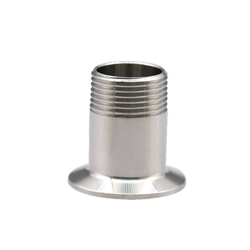 wz304不锈钢快装外丝接头卡盘外螺纹食品级油管气管水管快接卡盘