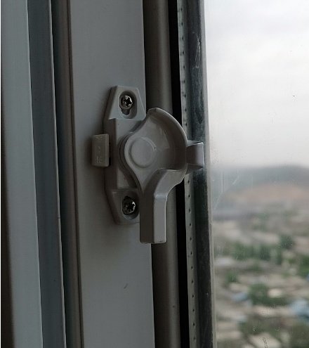 塑钢门窗月牙锁推拉门窗户锁配件移门钩锁q塑钢窗锁扣铝合金锁
