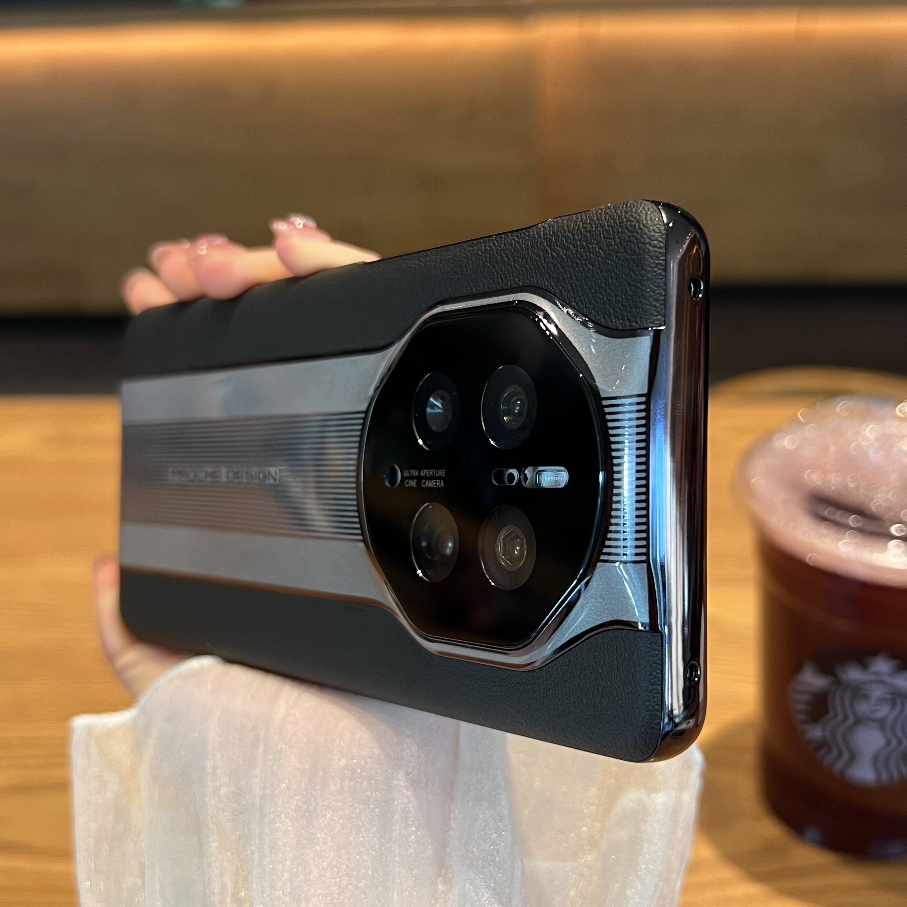 华为蓝色皮纹mate40pro机壳mate30秒变mate40rs保时捷荣耀magic4magic