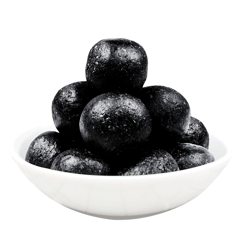 【u先福利】黑芝麻丸35颗无糖精孕妇养生零食芝麻球丸子