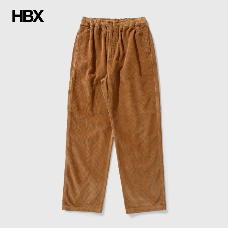 Stussy 斯图西Wide Wale Cord Beach Pants 长裤男HBX