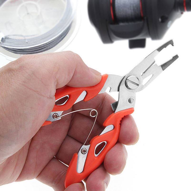 路亚摘钩器多功能钳不锈钢剪线钓鱼钳钳钓鱼剪刀取控鱼钳绑钩钳