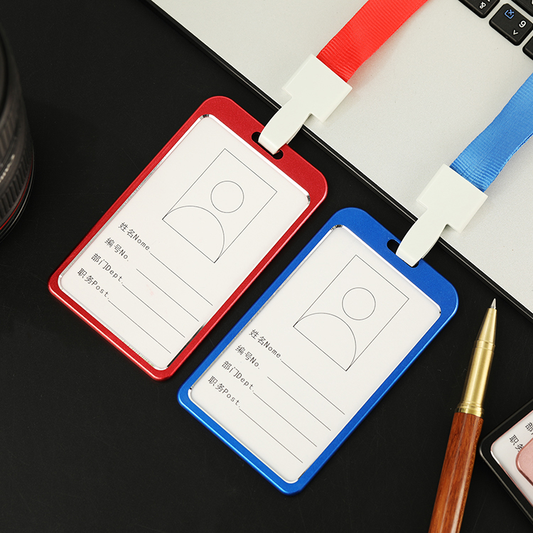 铝合金工号牌员工工牌定制胸牌胸卡挂高档工作证制作定做设计挂牌