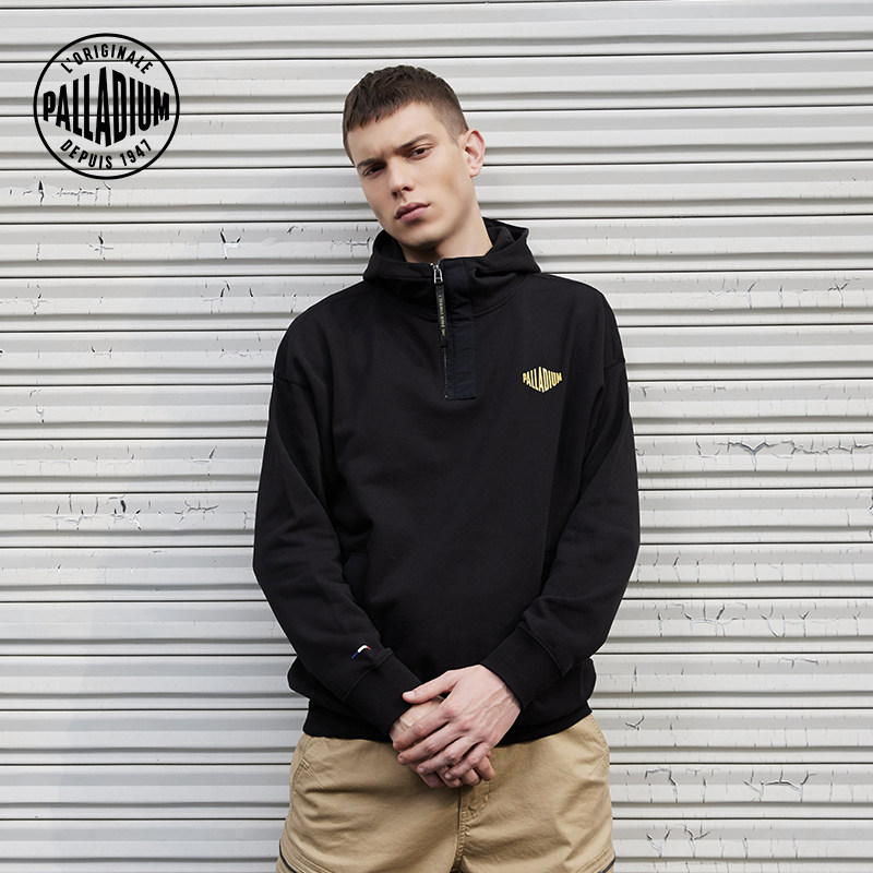 palladium帕拉卫衣男2021年新款春秋运动宽松男士连帽套头105050