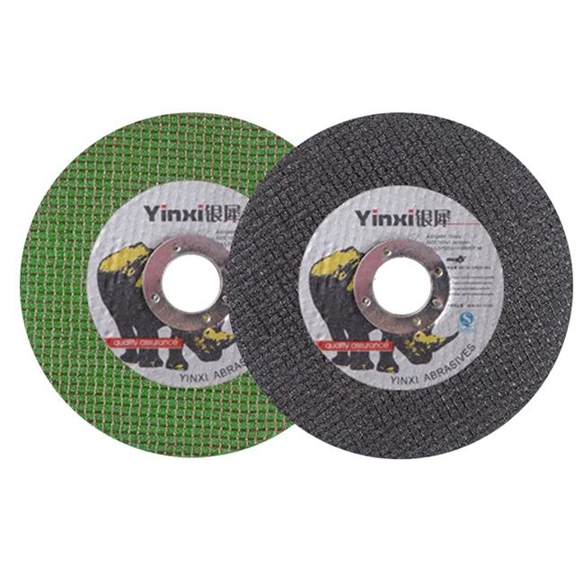 cm角磨机切割片100型树脂双网绿色金属不锈钢超薄4寸砂轮片切片