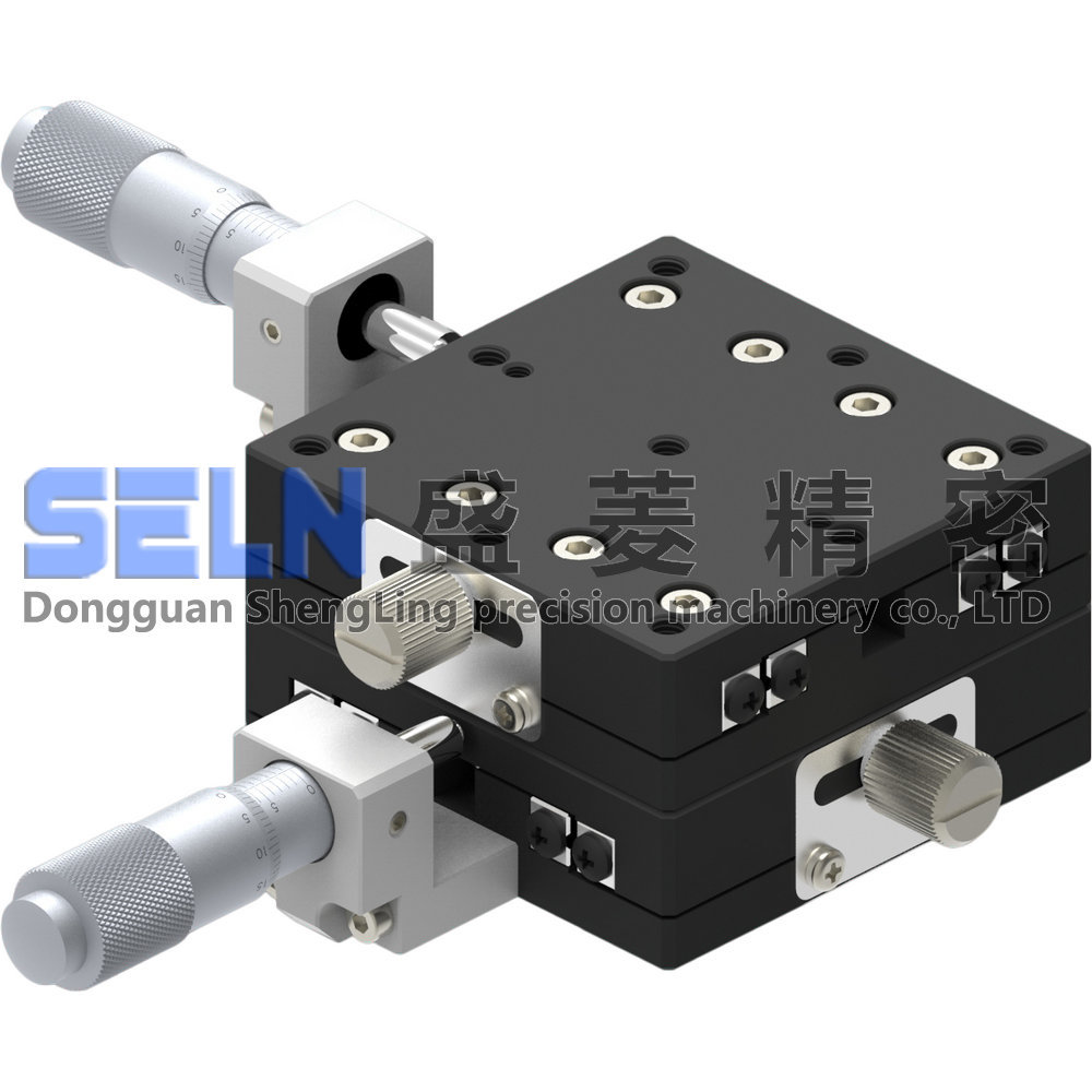 供应【高精度】 XY轴LY60-C精密型 微调架 可调平台 手动位移滑台