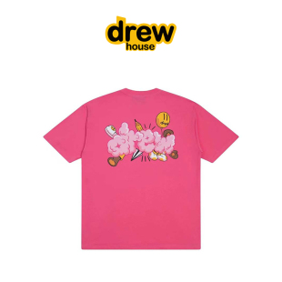 【官网正品】Drew House 贾斯汀比伯同款笑脸云朵气球男女短袖t恤