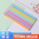 马卡龙色橡皮头儿童专用笔幼儿园铅笔小学生专用HB三角杆铅笔批发