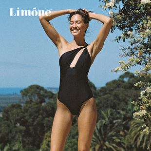 【小贝儿儿同款】Limone爆款连体女士泳衣海边度假性感时尚游泳装