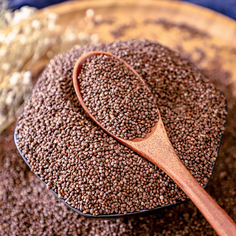 新东北黑灰紫苏子粒苏子籽生苏子榨油调料500克包邮——炎雪严选零食