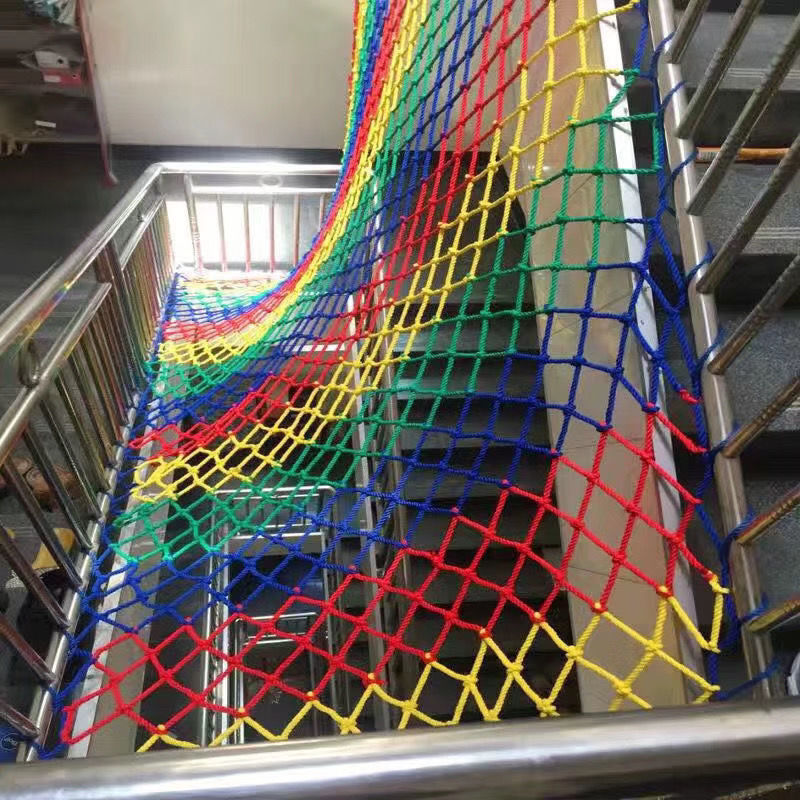 安全网建筑工地施工平网水平外架防护兜网国标阻燃白色挑挂隔离网