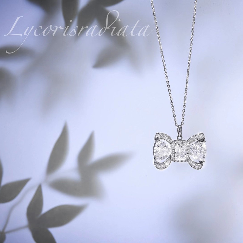 lycorisradiata(lr)彼岸花·丛林系列 异形钻花朵项链